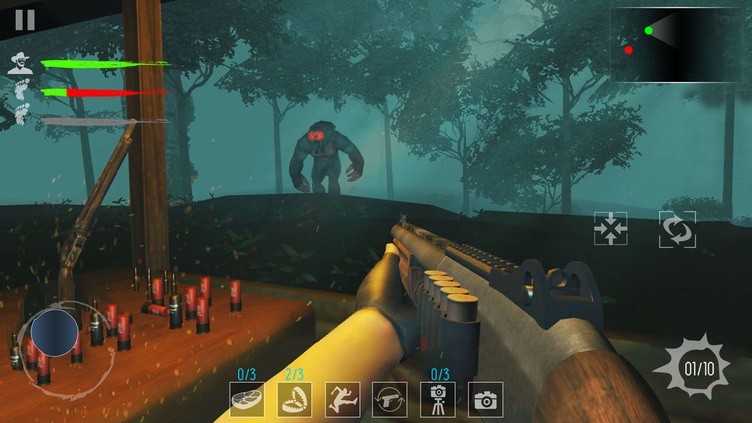 Bigfoot Hunting screenshot game