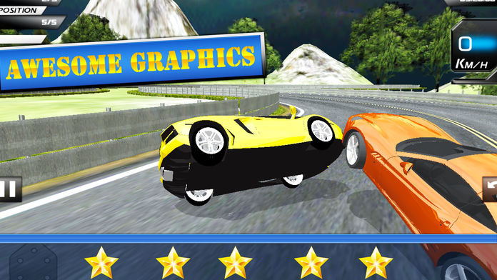 Screenshot of Super Sport Car Racing : Driving Spot  Pro