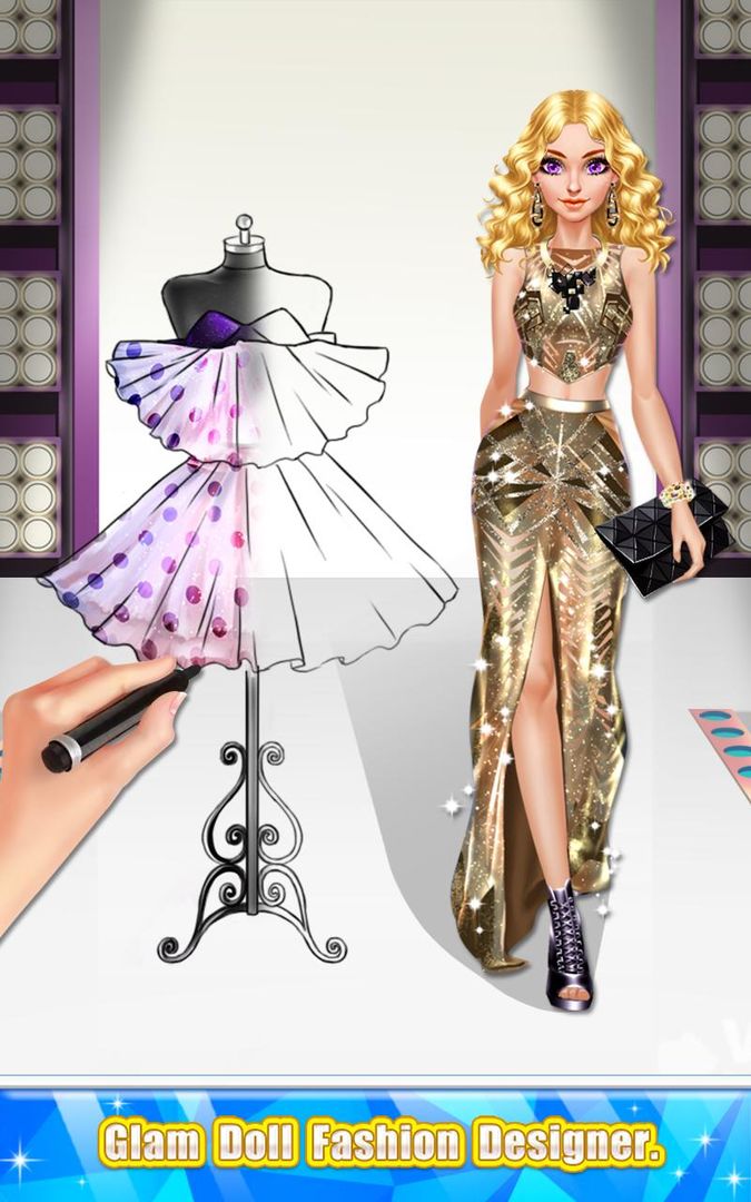 Screenshot of Glam Doll - Fashion Designer