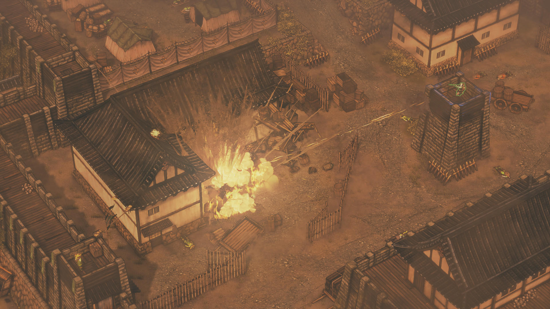 Shadow Tactics: Blades of the Shogun screenshot game