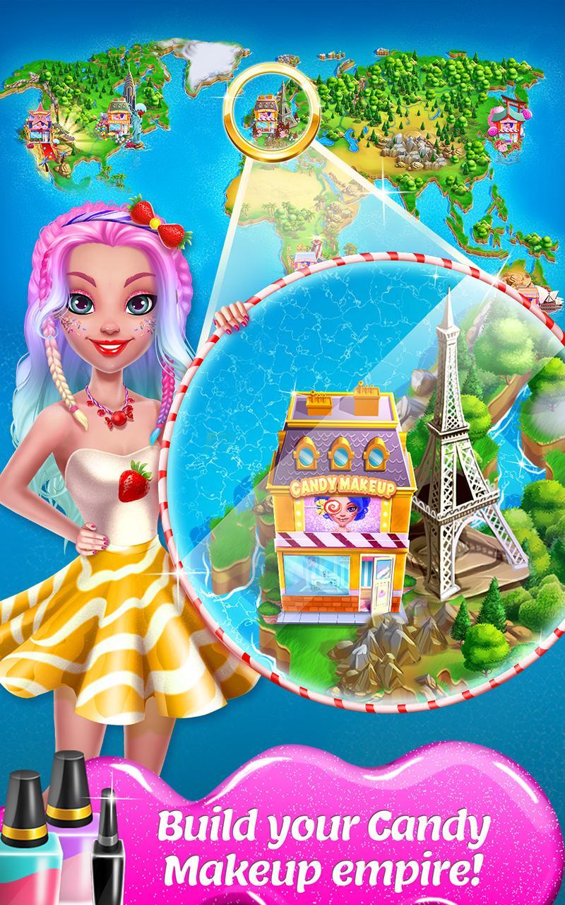 Candy Makeup Beauty Game Game Screenshot