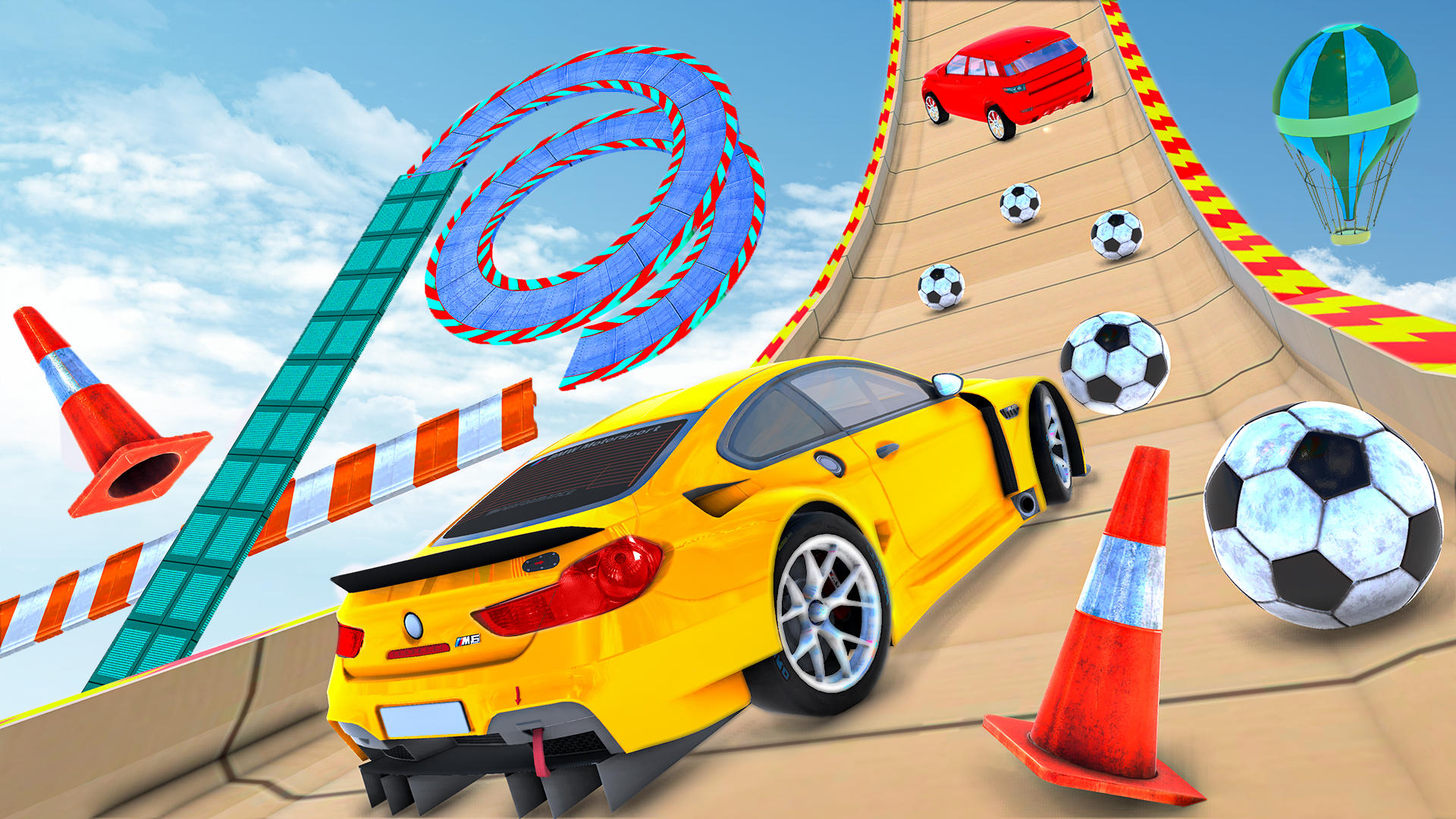 Corrida de acrobacias em rampa Jogos de carros versão móvel andróide iOS apk  baixar gratuitamente-TapTap