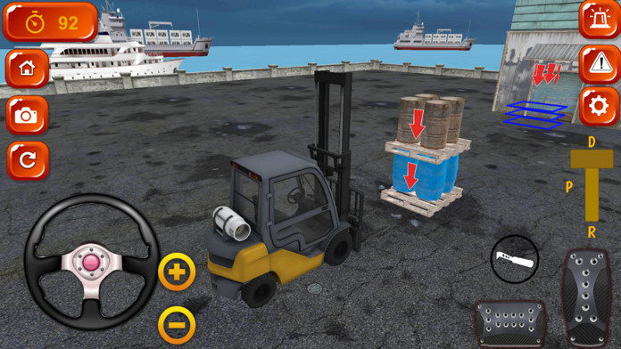 Forklift Simulator Driving screenshot game