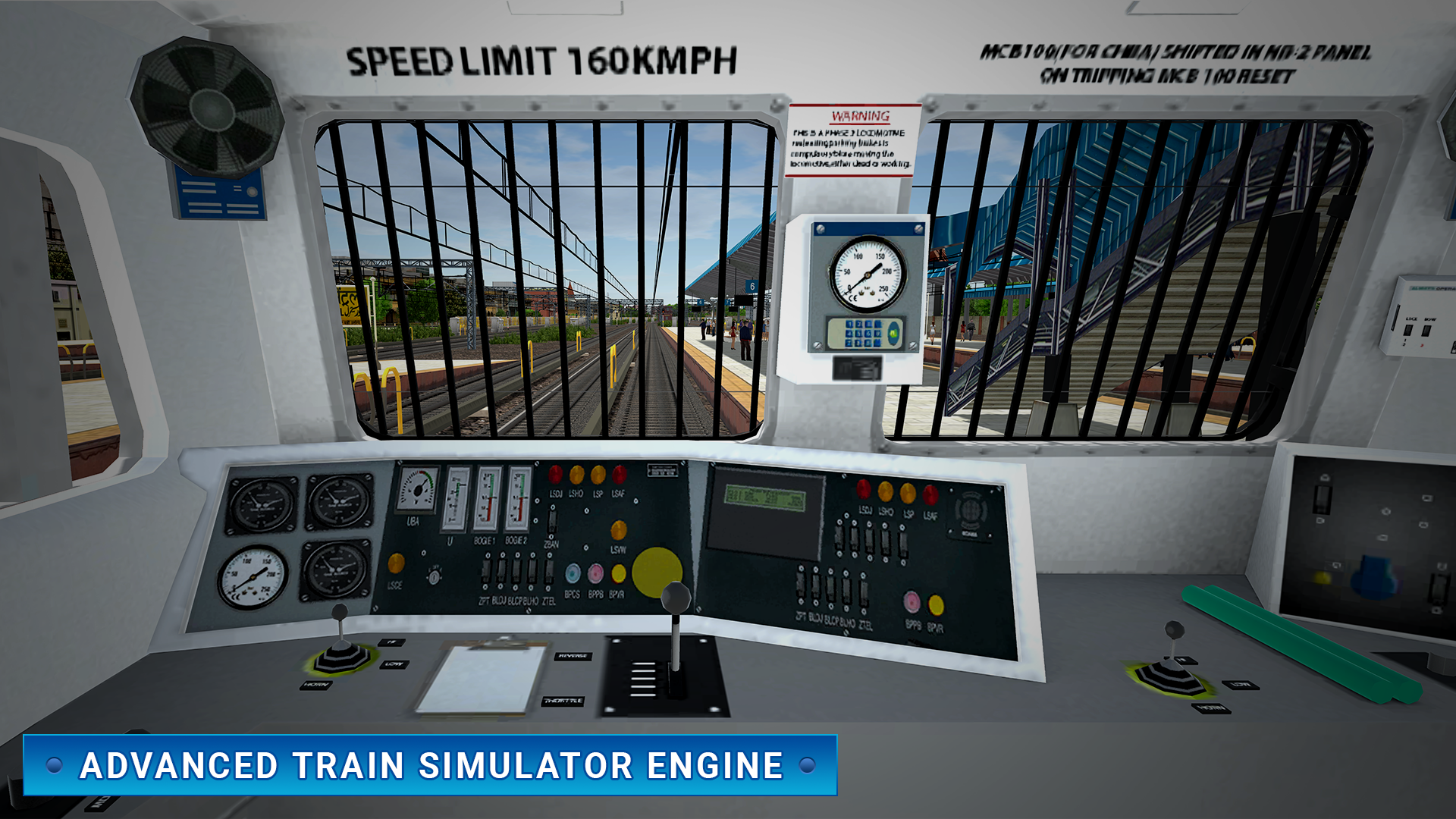 Screenshot 1 of India Rail Sim : jeu de train en 3D 6.0