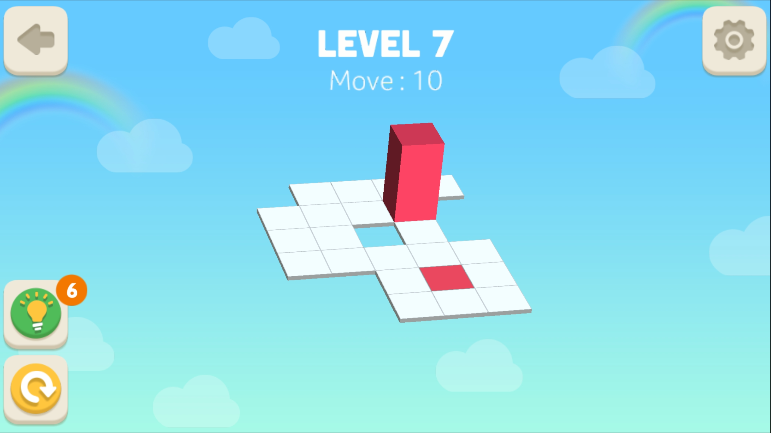 Bloxorz: Roll the Block Game Screenshot