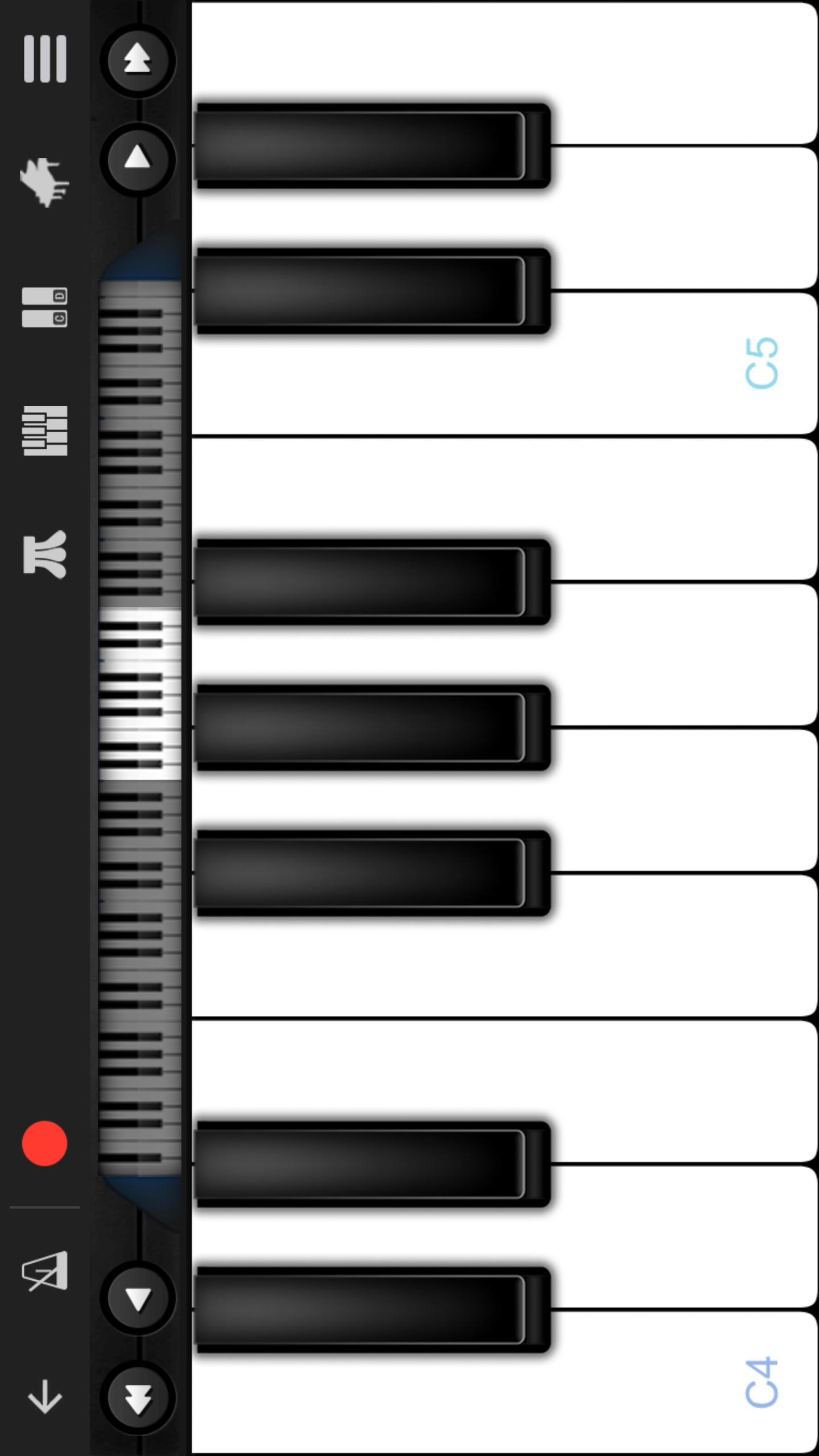 Perfect Piano Game Screenshot