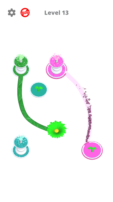 Connect Flowers Game Screenshot