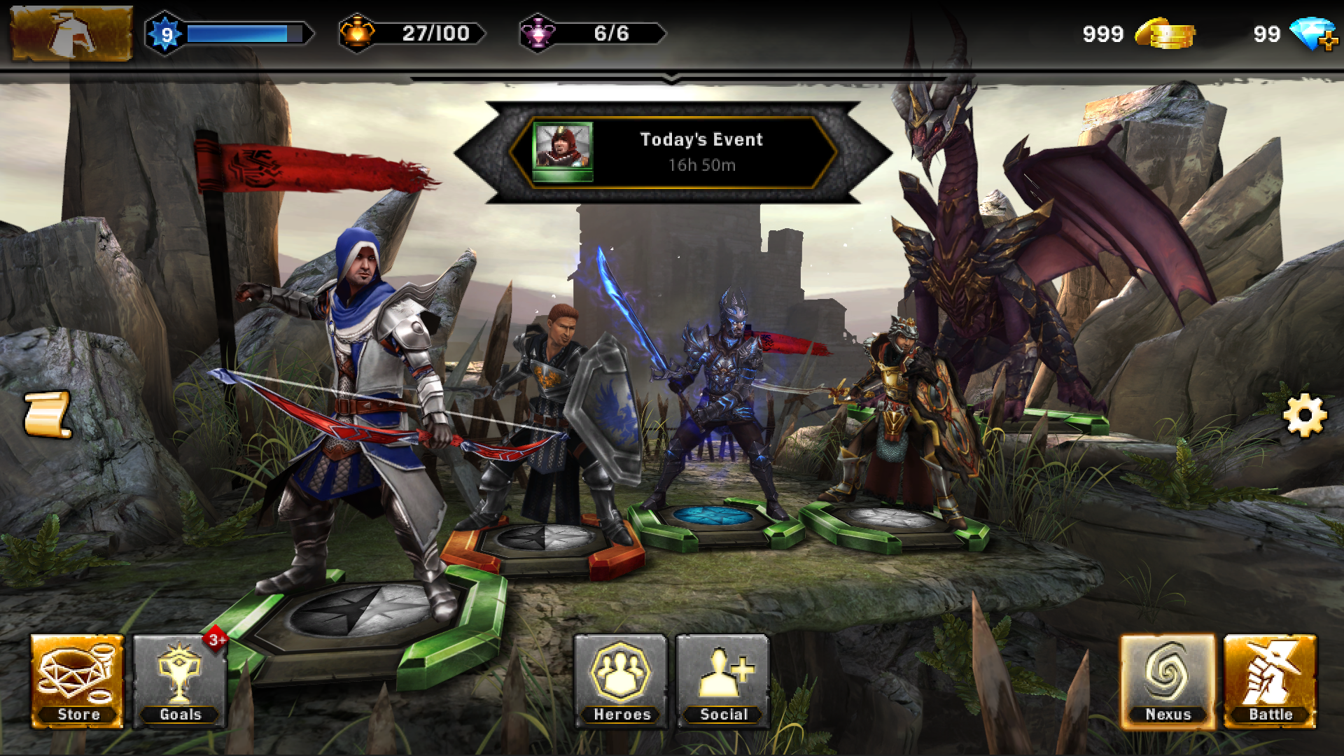 Heroes of  Dragon Age Game Screenshot