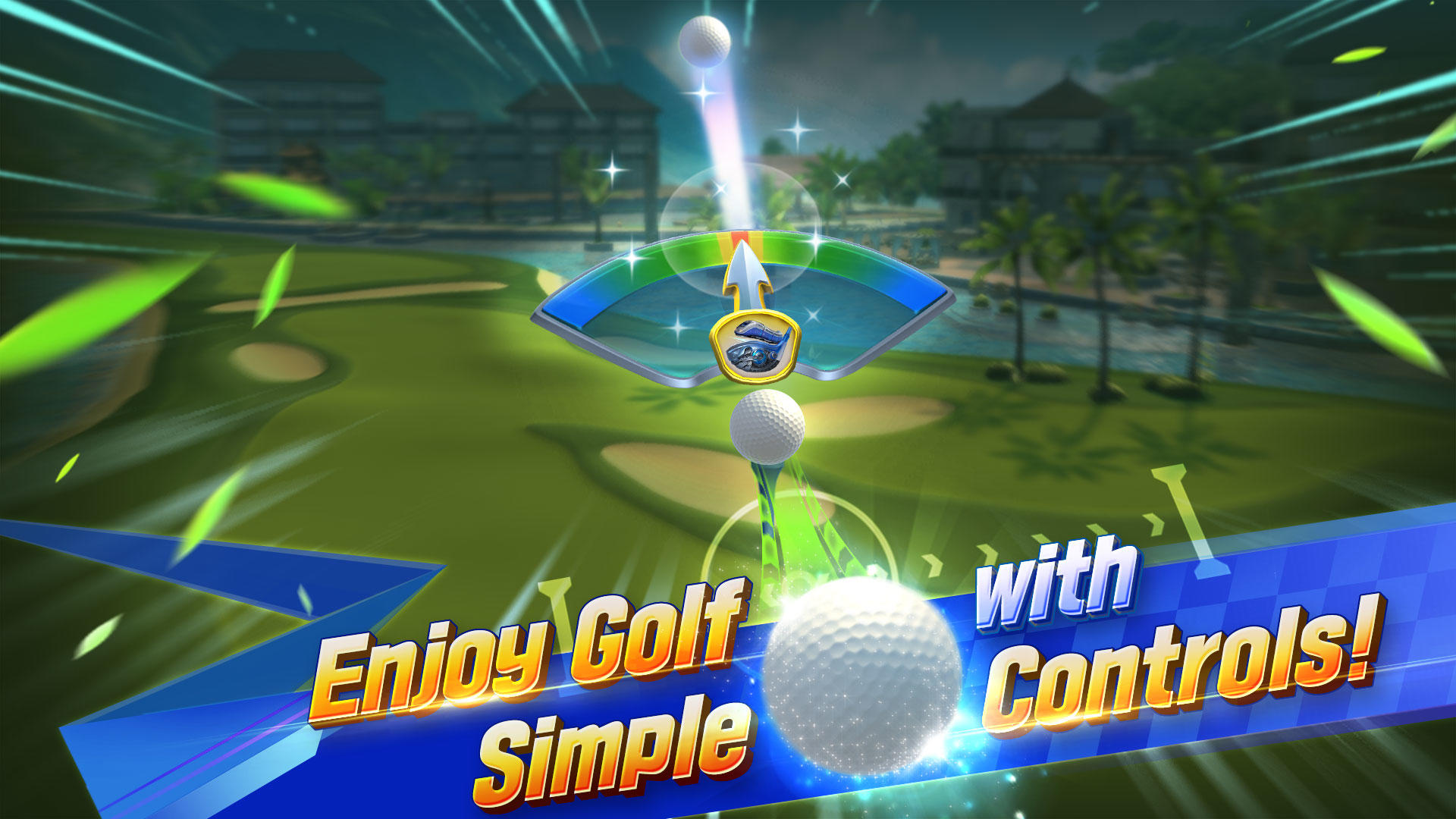 Screenshot 1 of Kesan Golf - Permainan Golf Sebenar 1.14.03