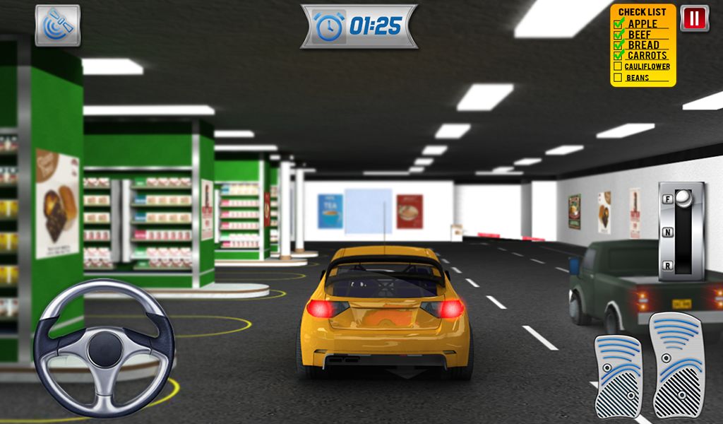 商場汽車駕駛遊戲遊戲截圖