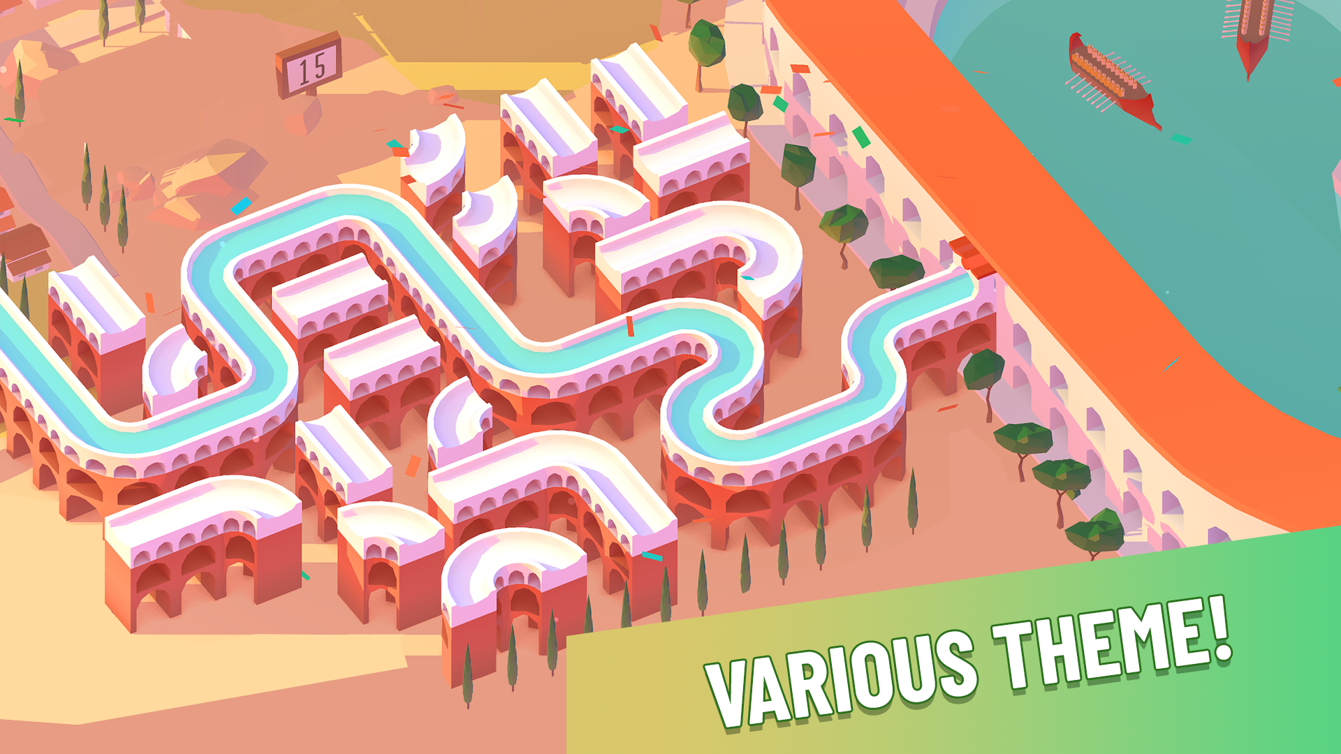 Water Connect Flow Game Screenshot