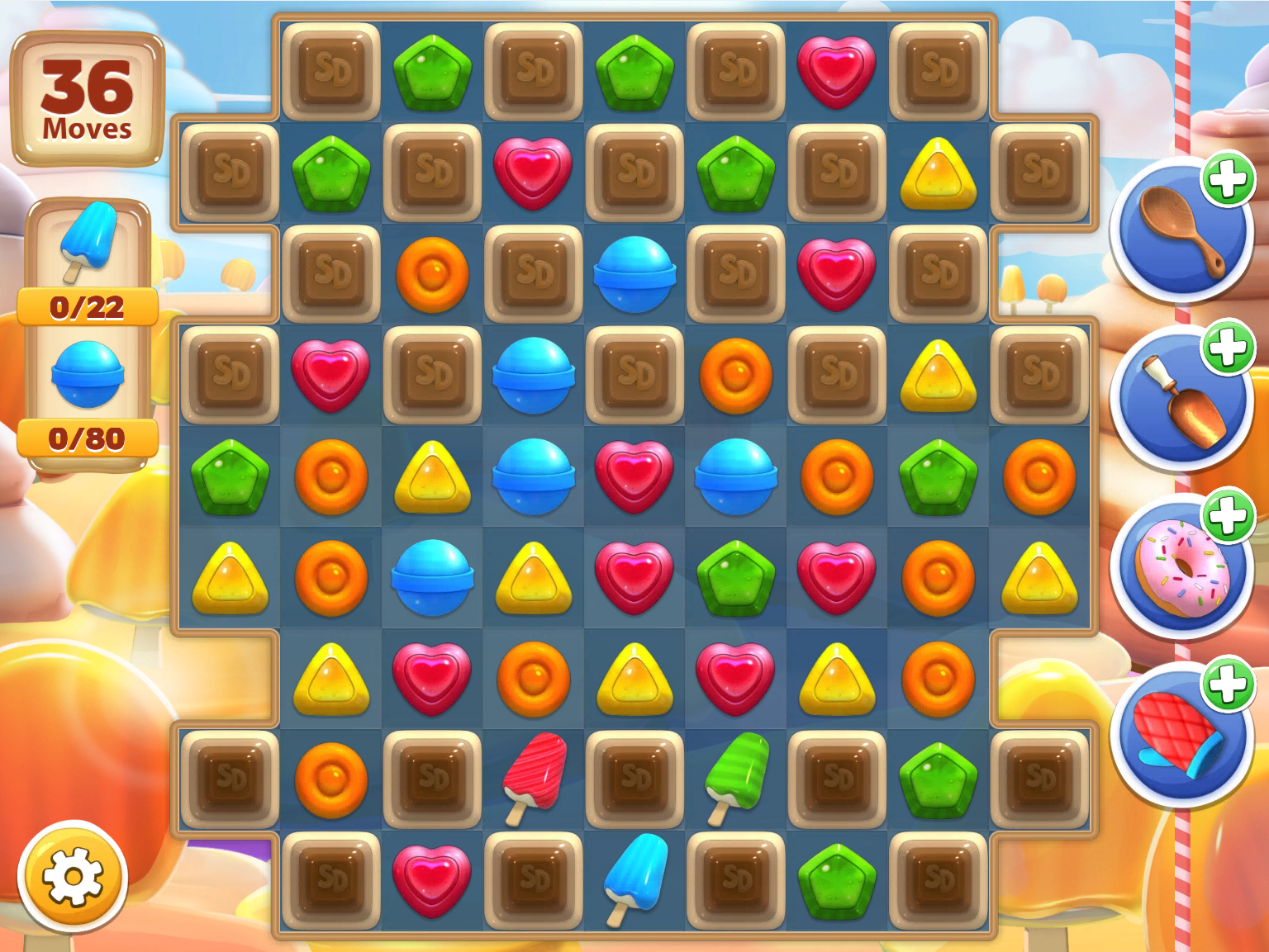 Sweet Dreams - Amazing Match 3 ゲームのスクリーンショット