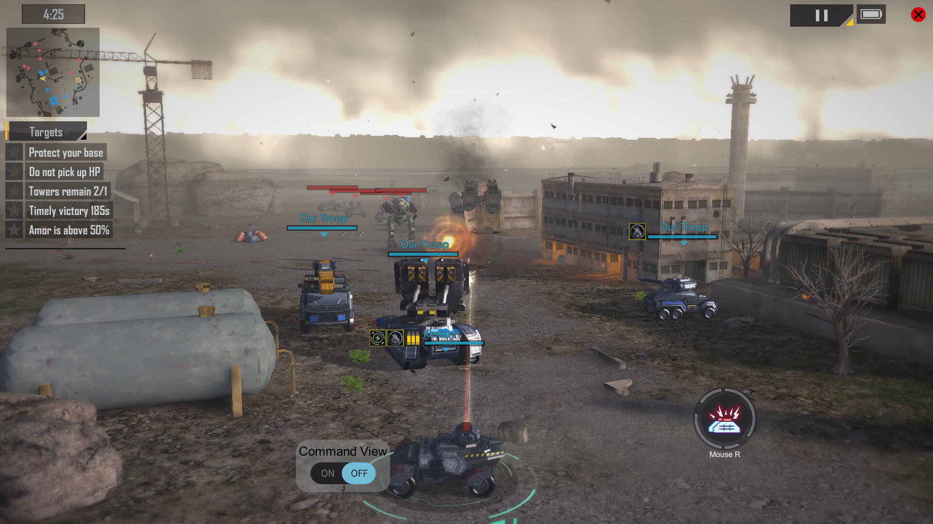 DeathGearX ゲームのスクリーンショット