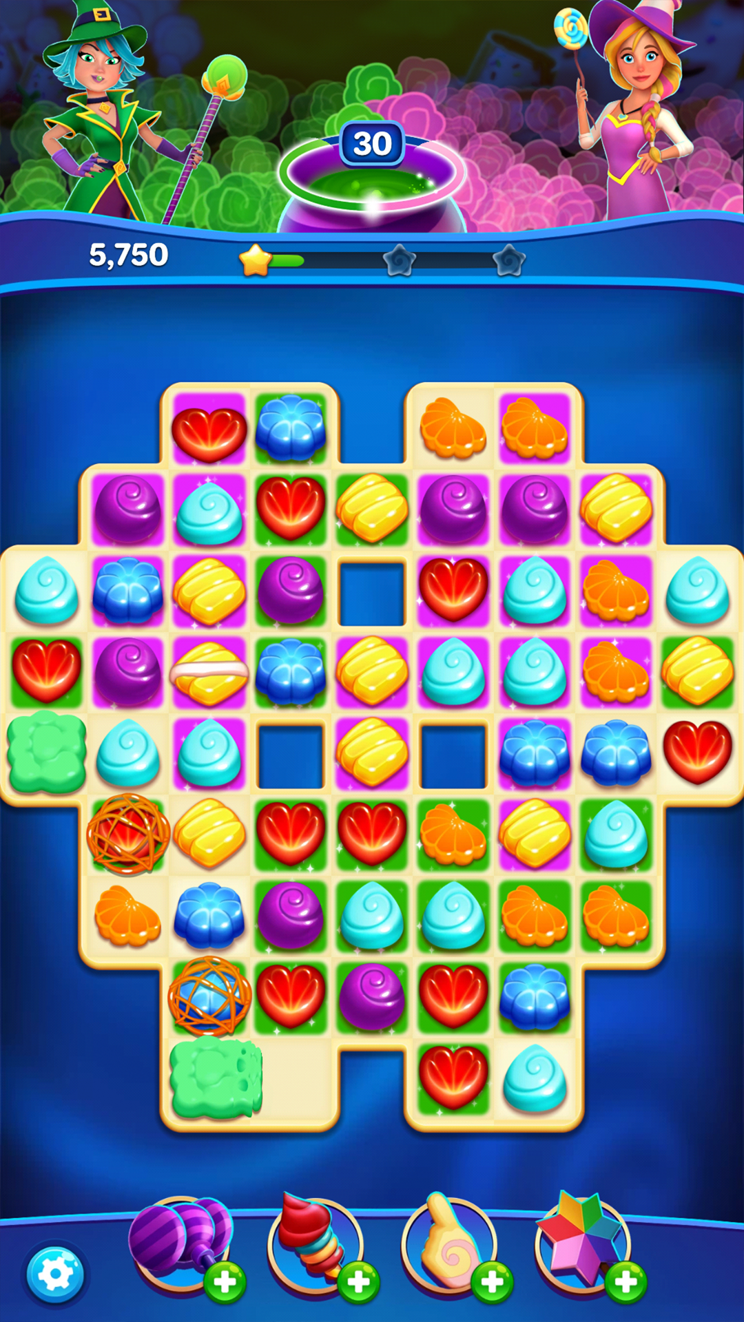 Crafty Candy - Match 3 Game Game Screenshot
