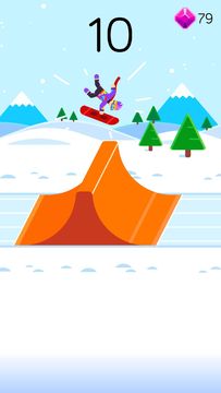 Ketchapp Winter Sports Game Screenshot