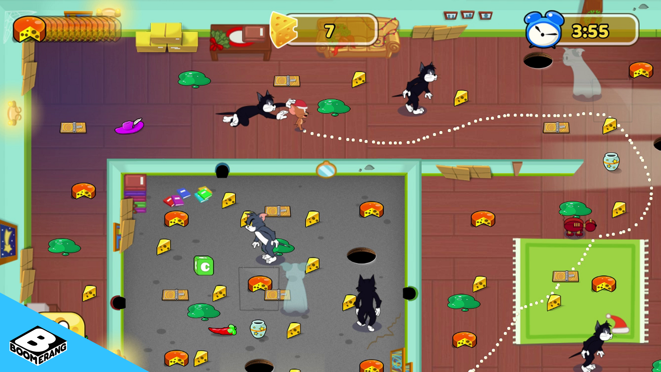 Tom & Jerry: Mouse Maze Game Screenshot