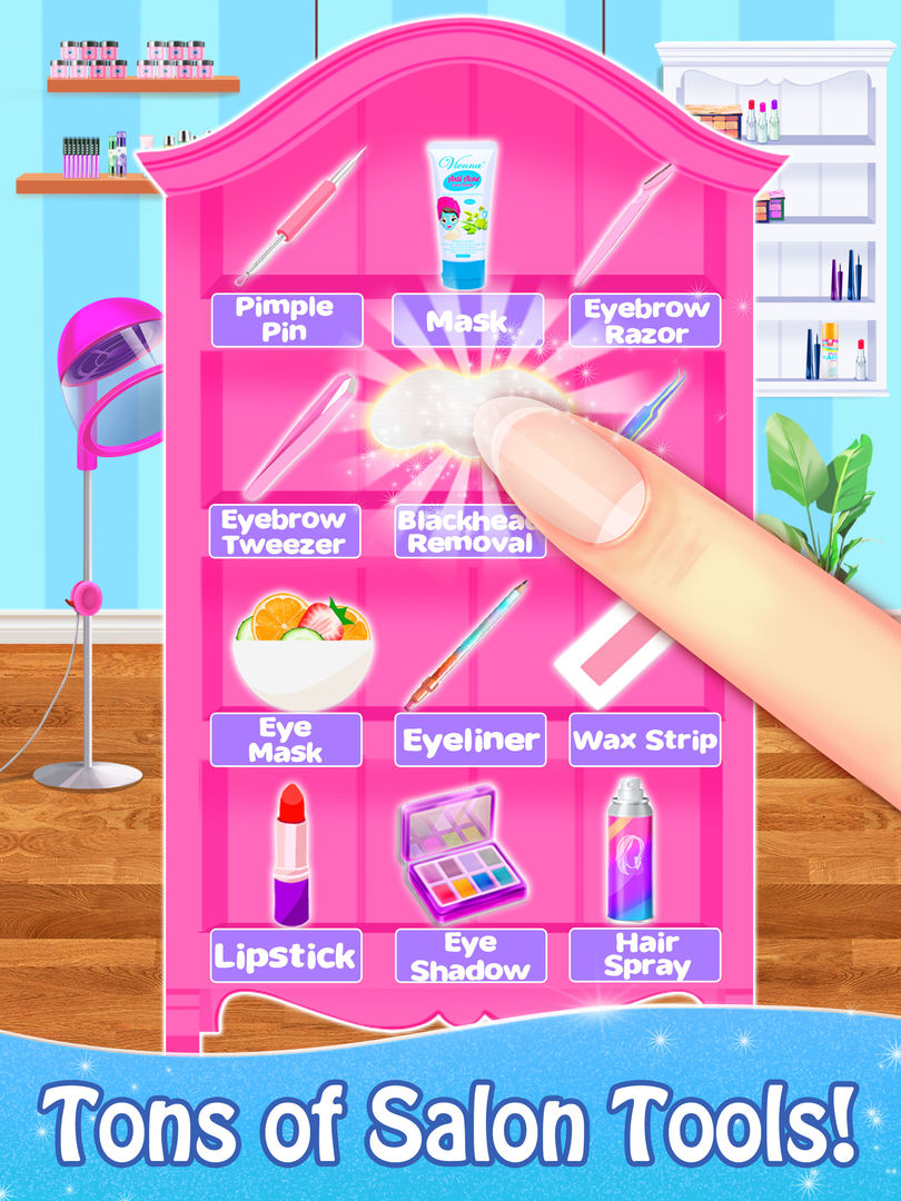 Screenshot of Salon Games for Girls: Spa Makeover Day