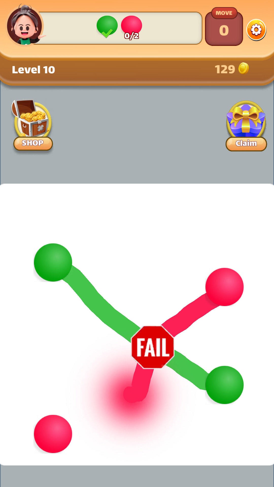 Balls Connect Master Game Screenshot