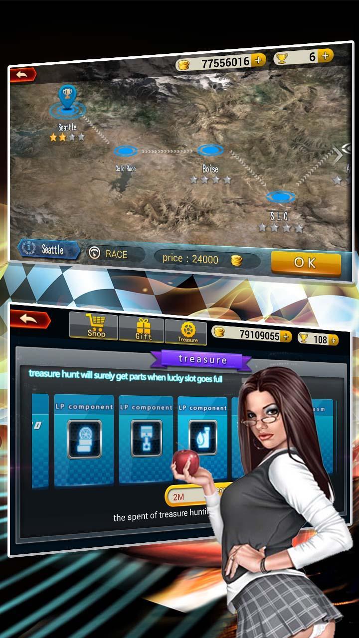 Captura de Tela do Jogo Real Furious Racing 3D 2