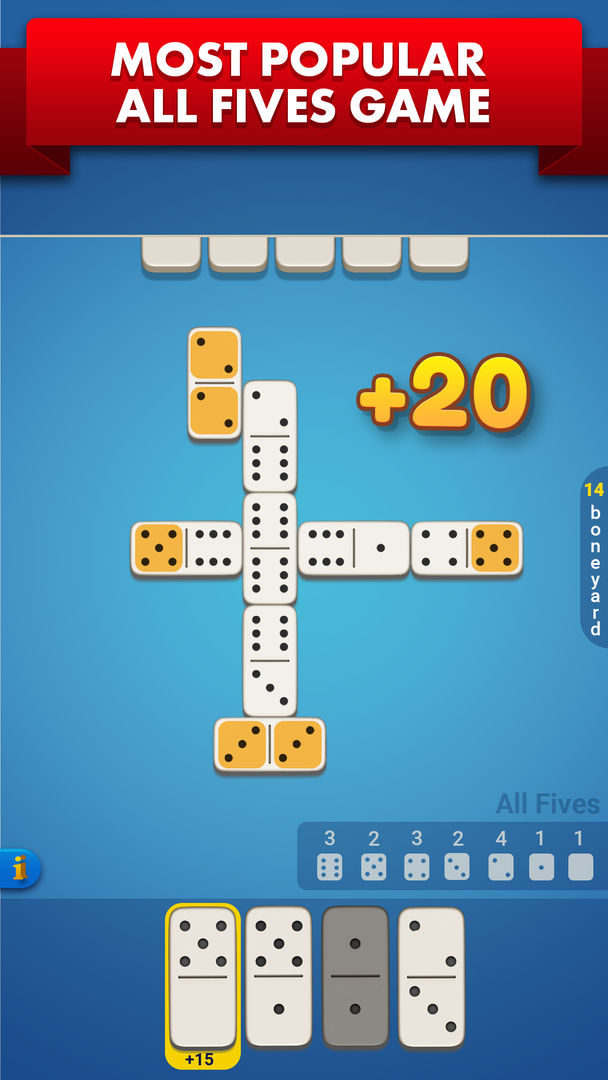 Screenshot of Dominos Party - Classic Domino