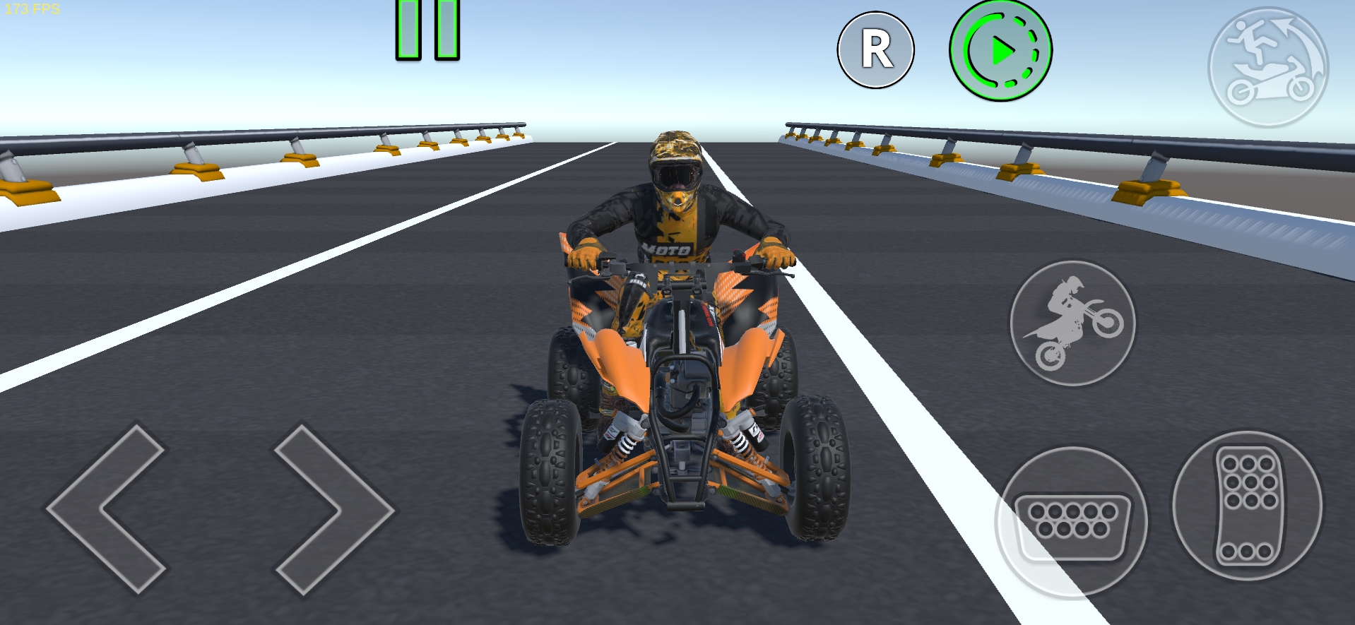 Motorcycle Ragdoll Dummy Game Screenshot
