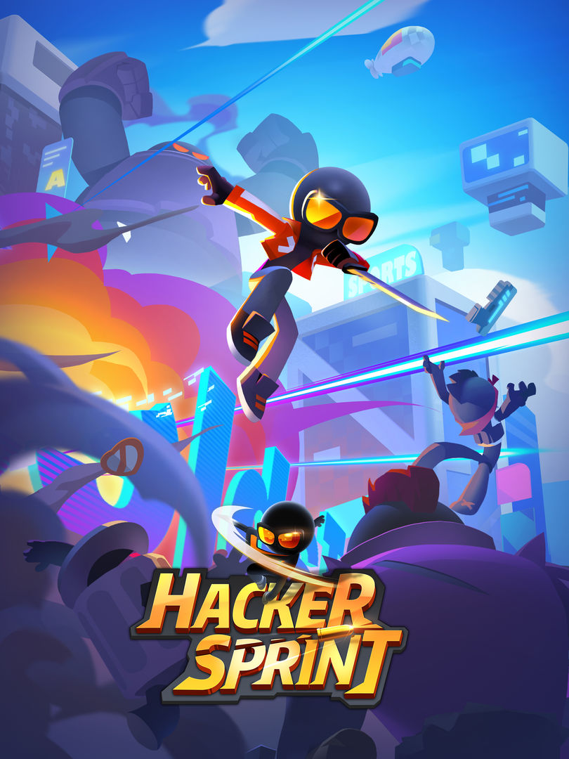 Hacker Sprint screenshot game