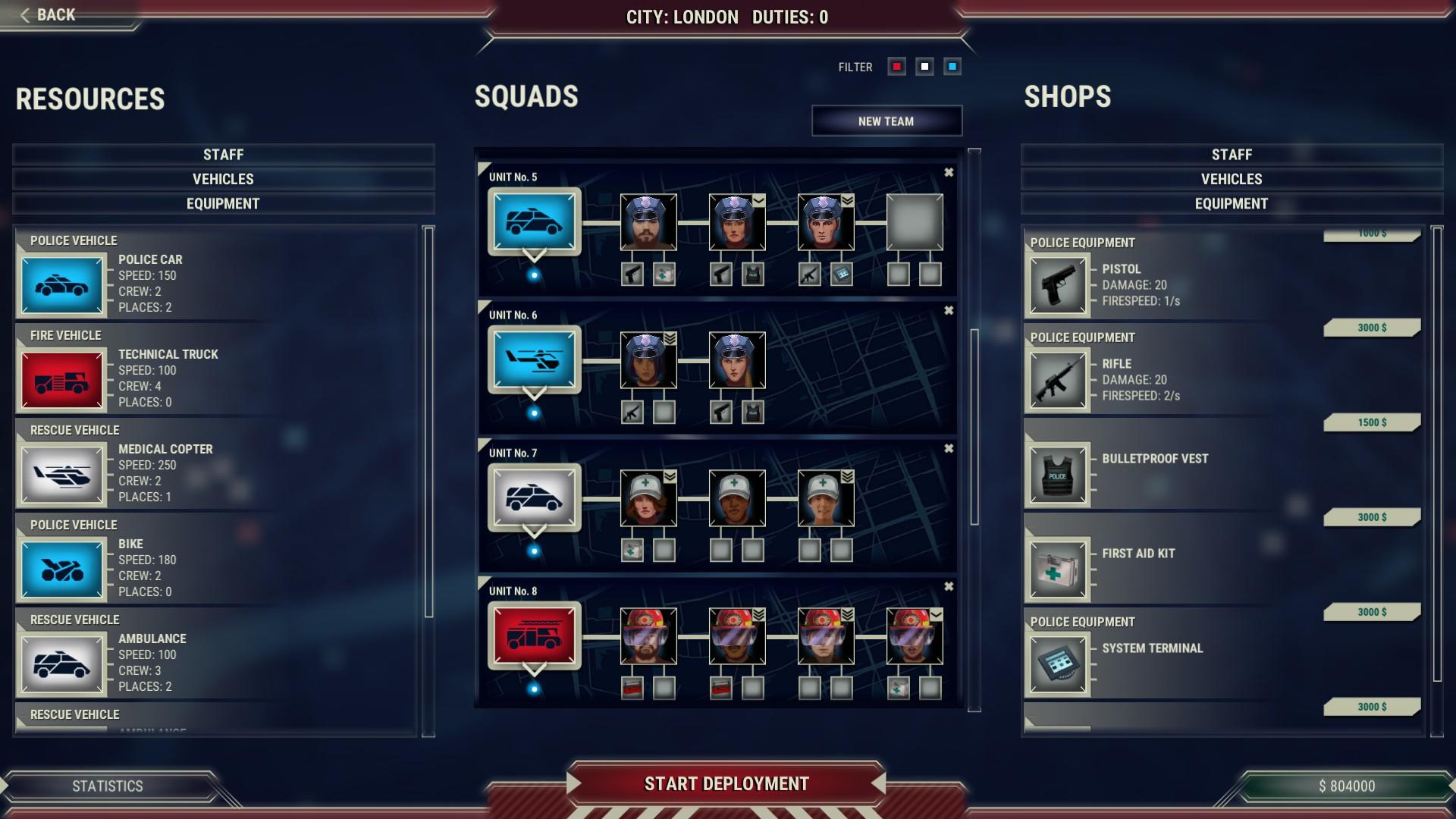 Screenshot of 911 Operator