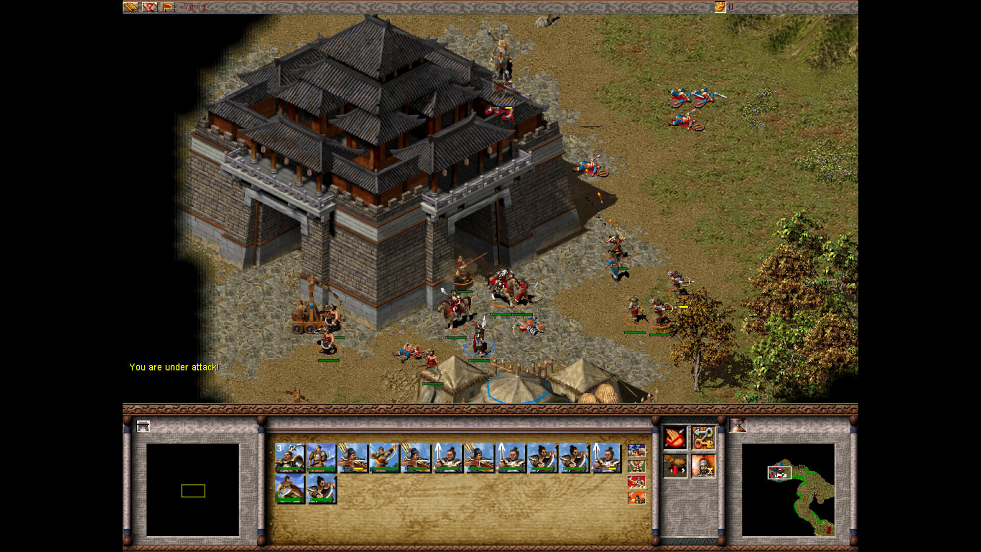 Dragon Throne: Battle of Red Cliffs screenshot game