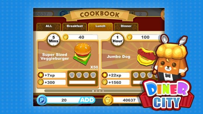 Diner City Game Screenshot