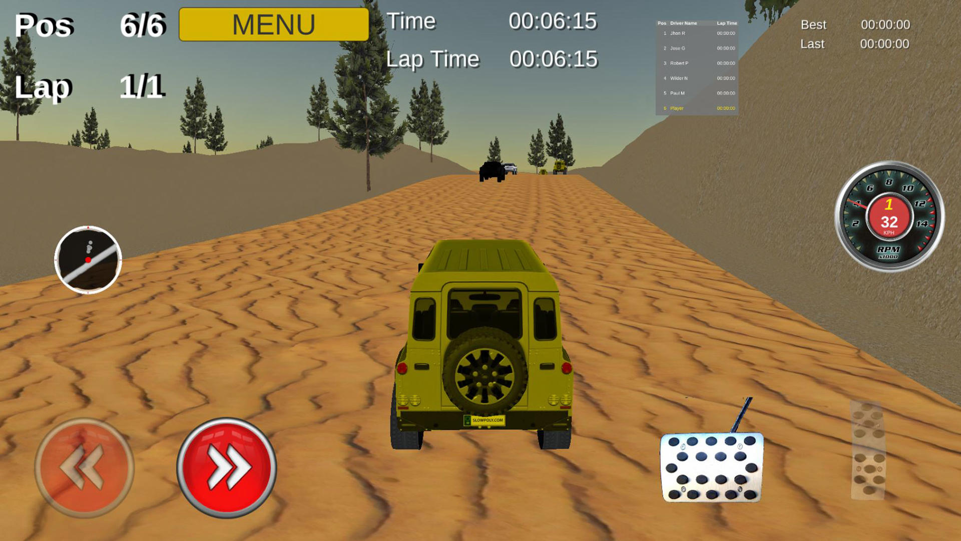 Off Road Racing Challenge EV ゲームのスクリーンショット