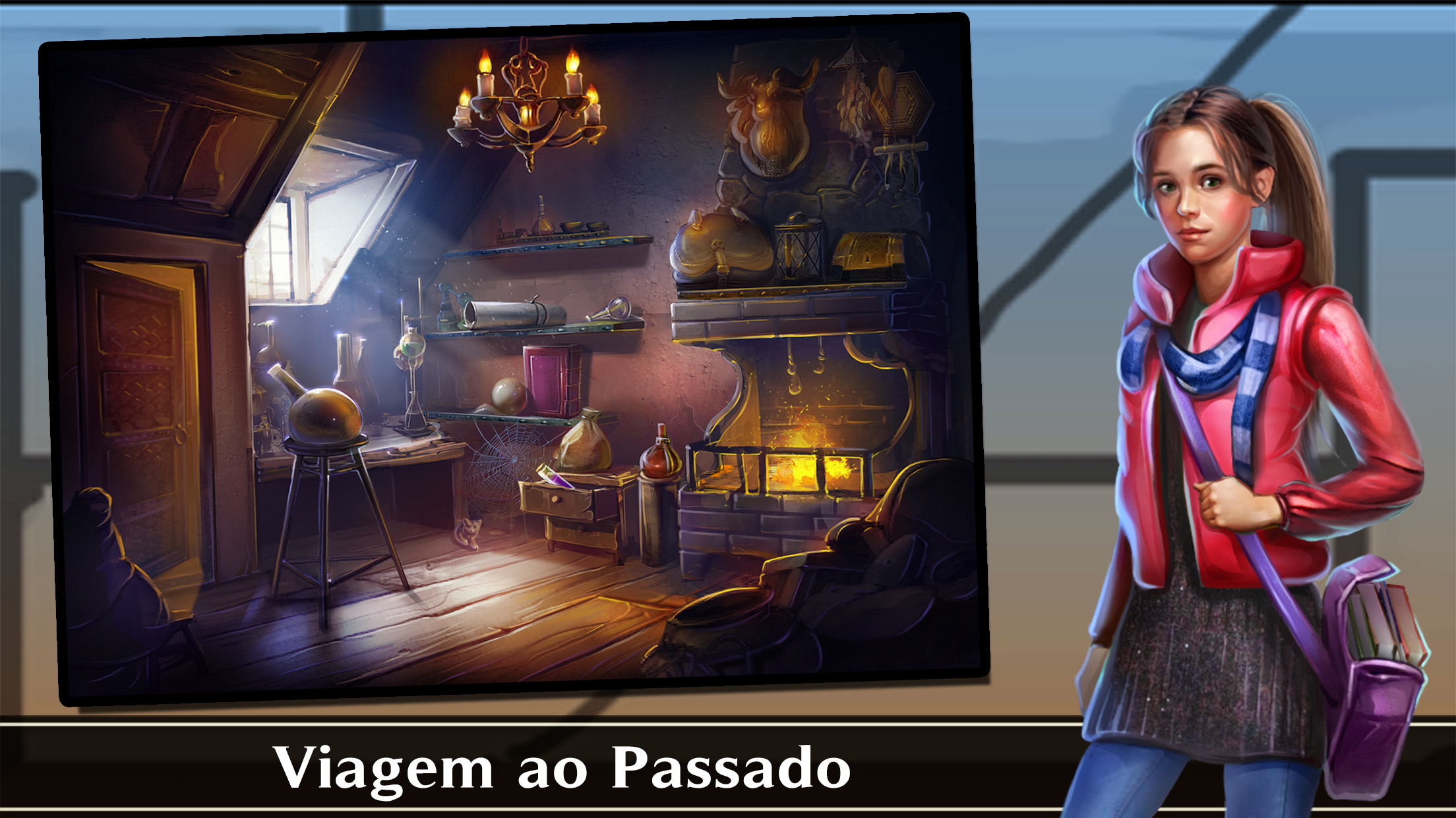 Captura de Tela do Jogo Adventure Escape: Time Library