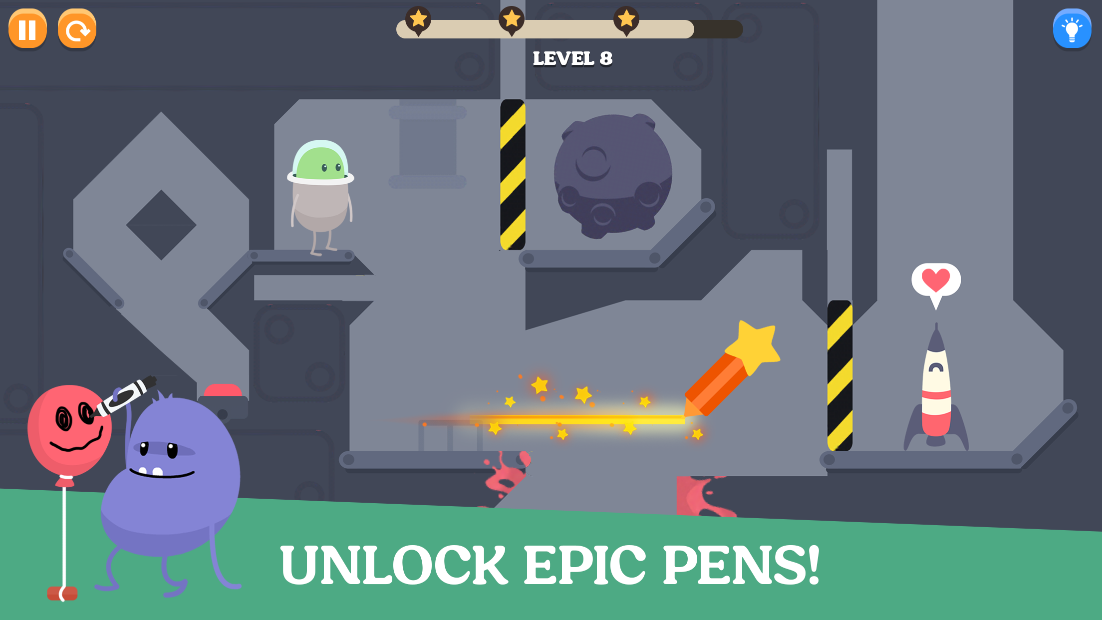 ダム・ウェイズ・トゥ・ドロー ゲームのスクリーンショット