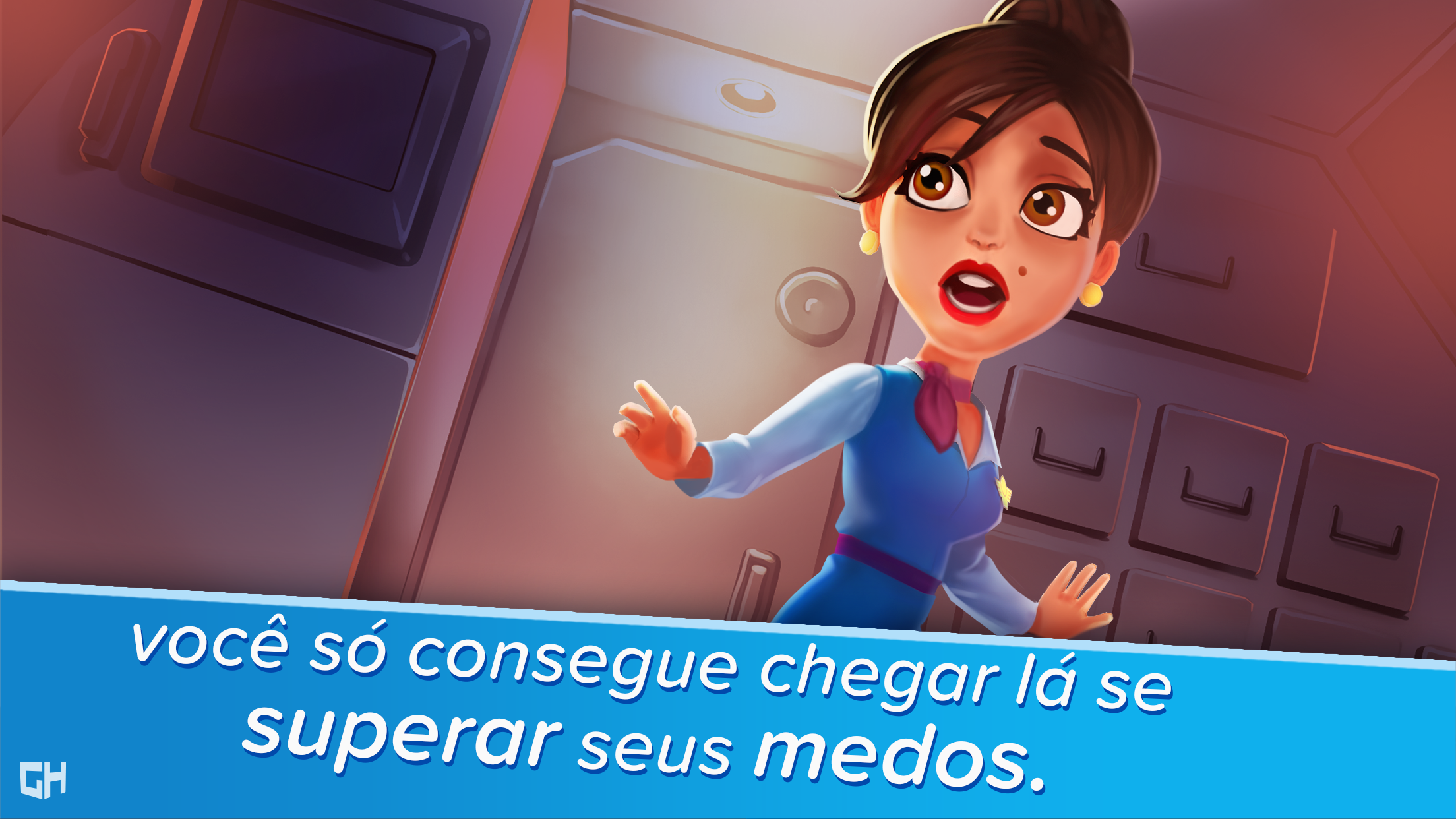 Captura de Tela do Jogo Amber's Airline - High Hopes