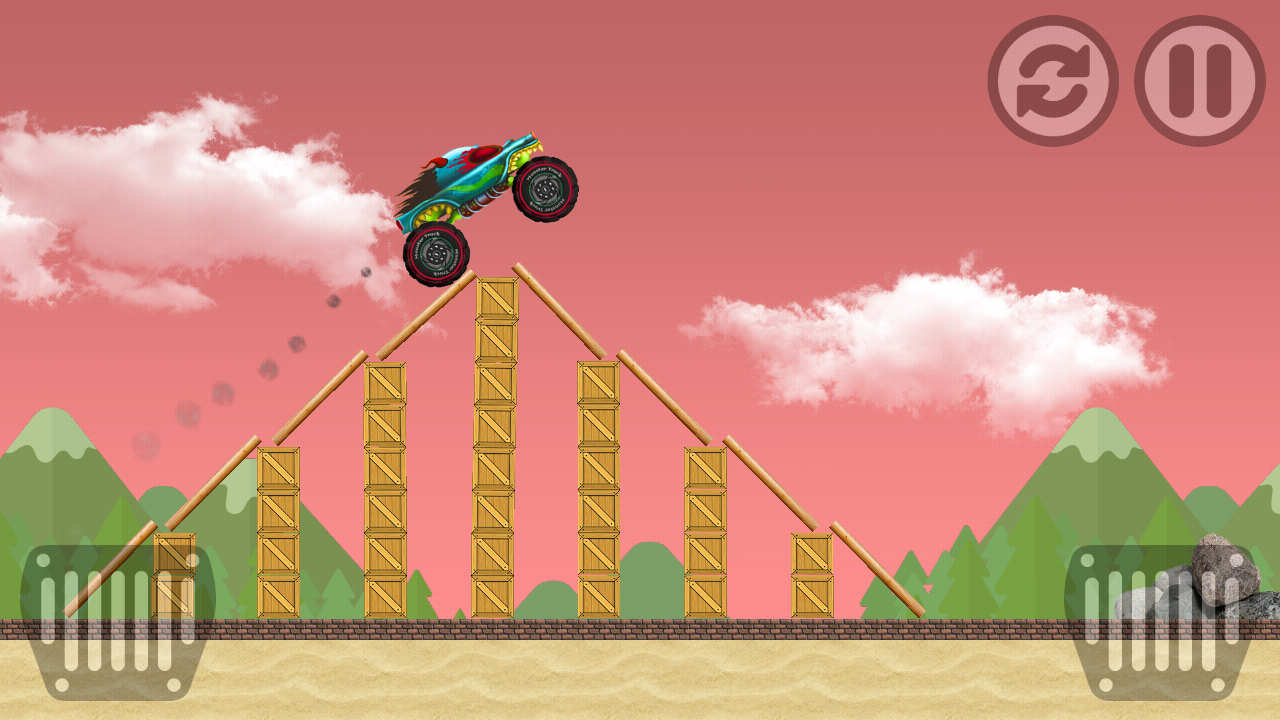 Monster Truck for Kids Game Screenshot