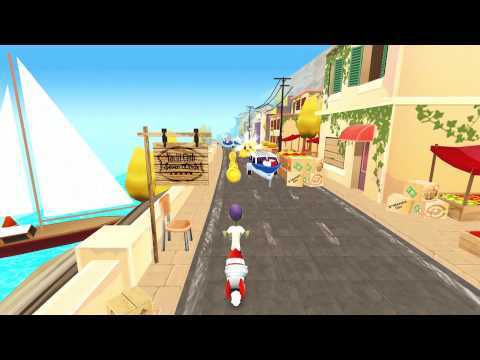 Screenshot of the video of Bike Rush