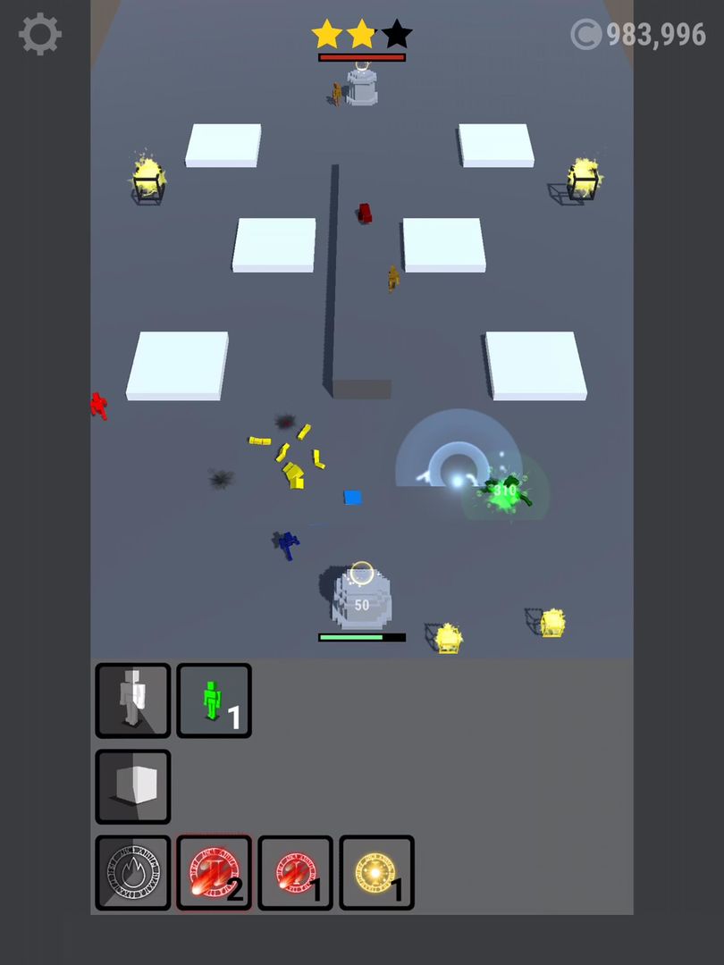 BTS craft - Boxer, Tower, Spell screenshot game