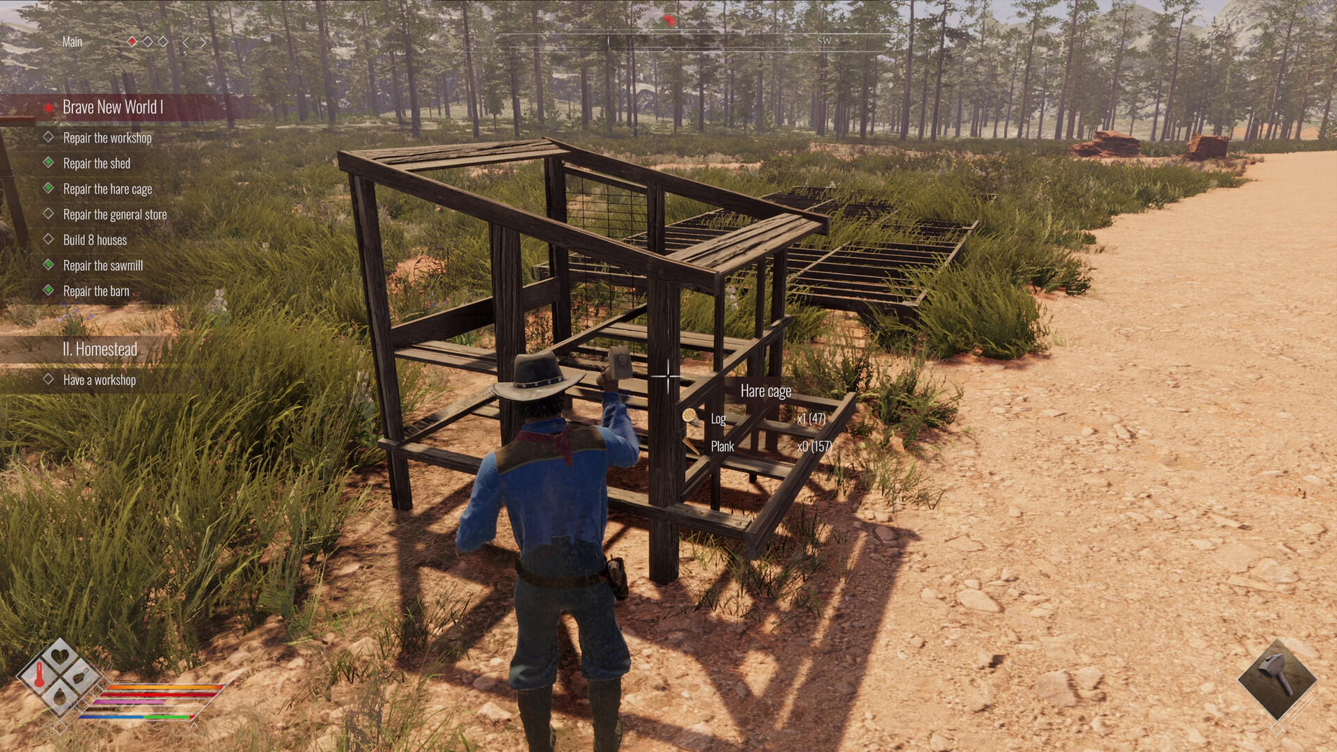 Wild West Dynasty Game Screenshot