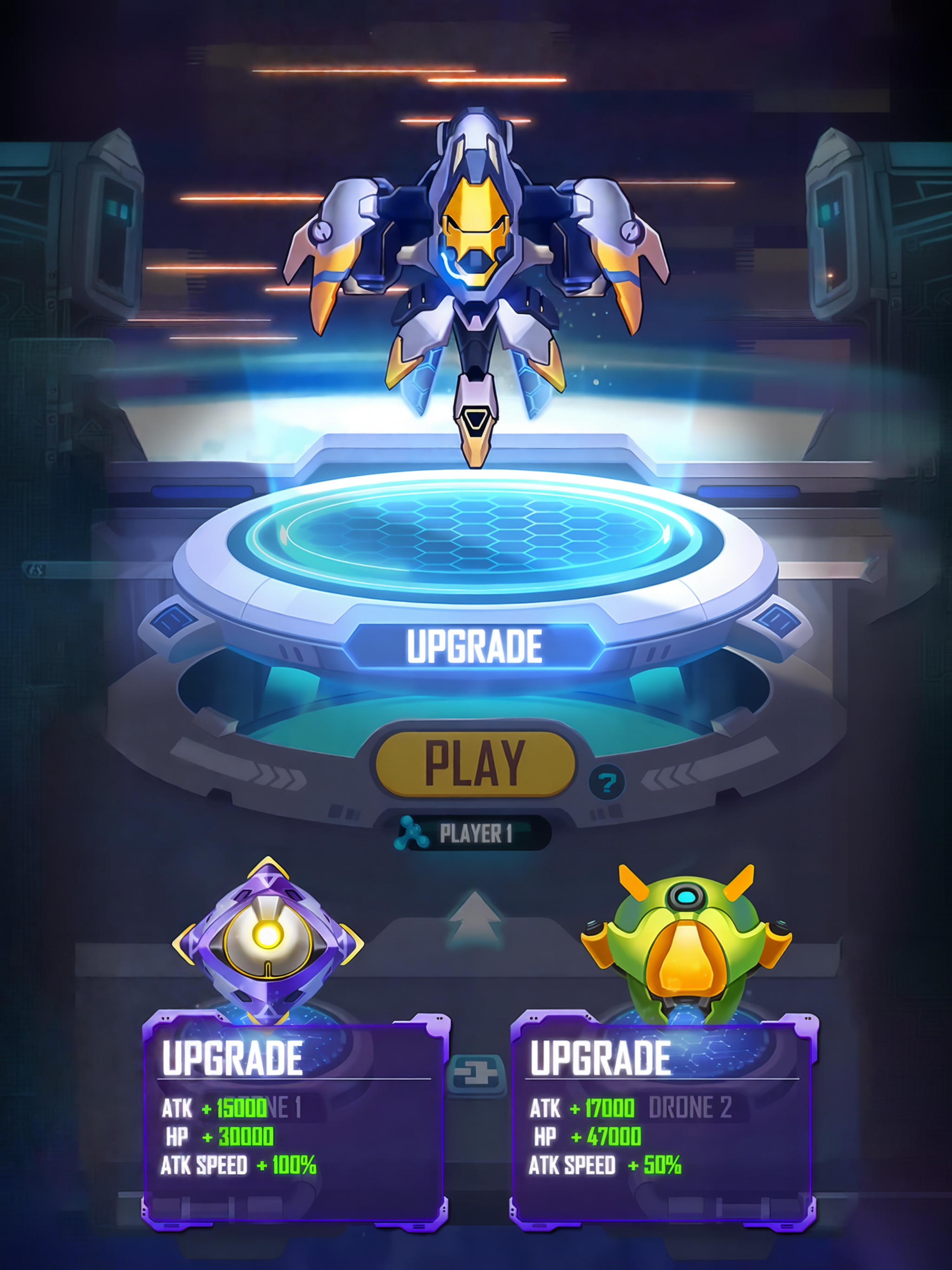 WindWings: Space Shooter Game Screenshot