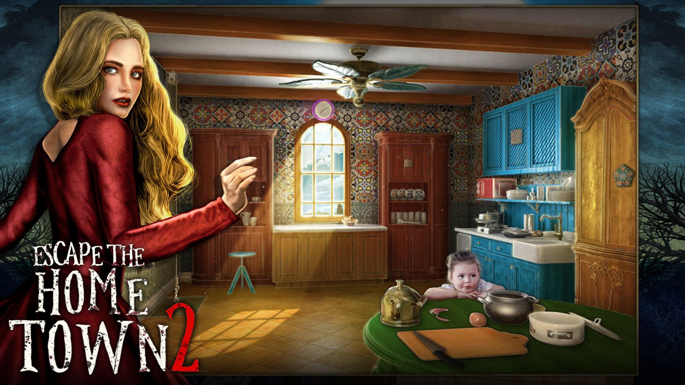 Escape game : town adventure 2 Game Screenshot