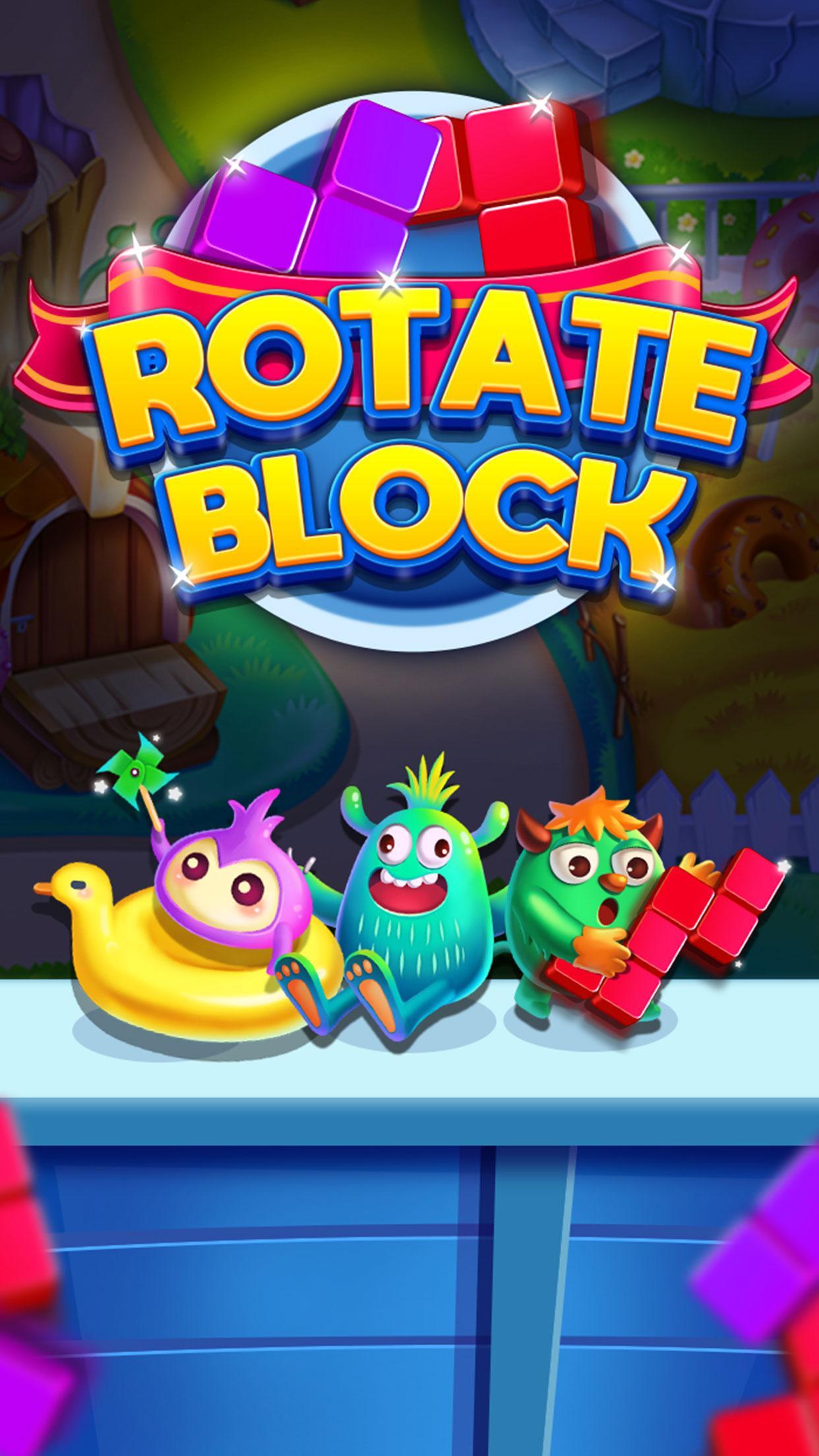 Rotate Block - Tetrix Block Pu Game Screenshot