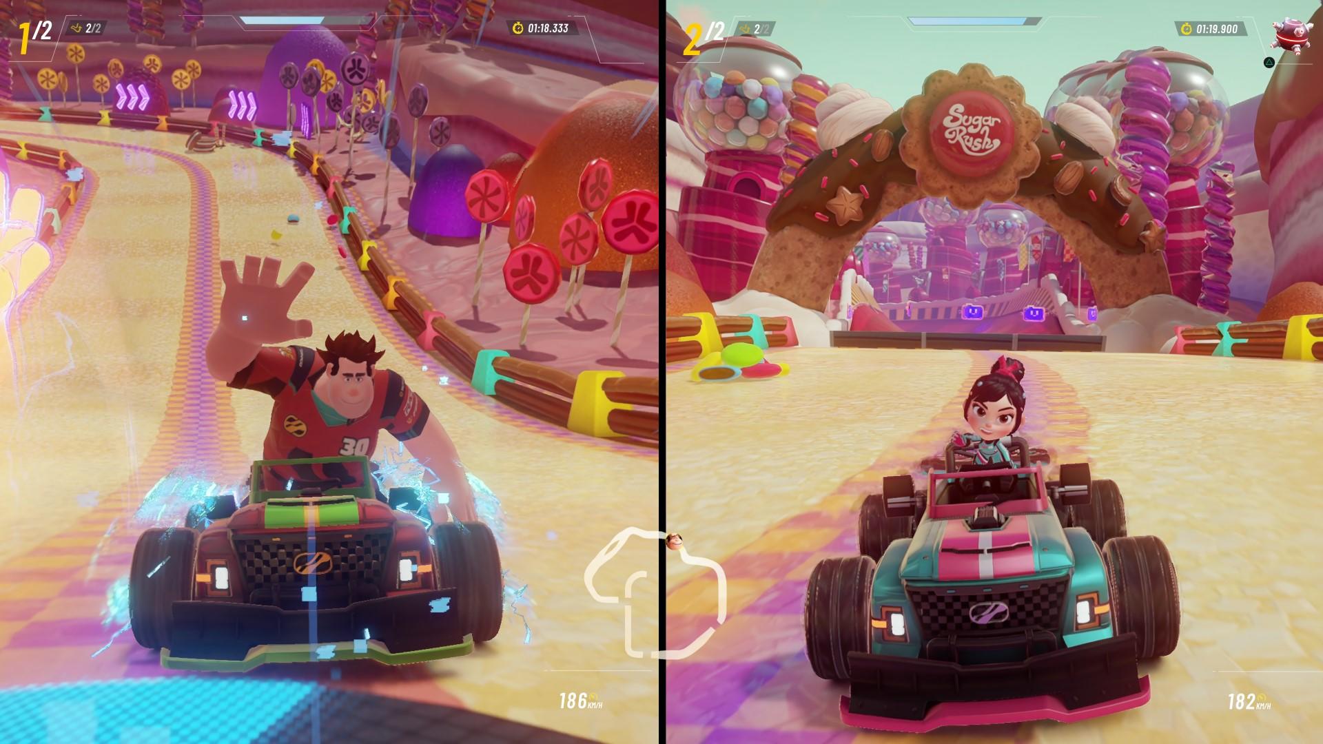 Disney Speedstorm ภาพหน้าจอเกม