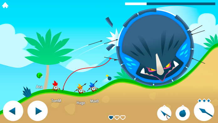 Screenshot of Tiny Hunters