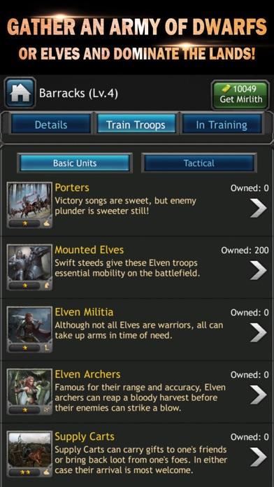 Elves vs. Dwarves ゲームのスクリーンショット