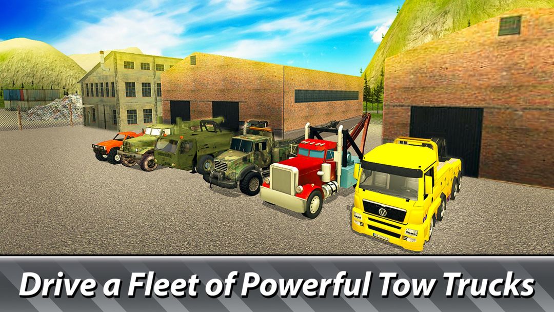 견인 트럭 비상 시뮬레이터 : 오프로드 및 도시! 게임 스크린 샷