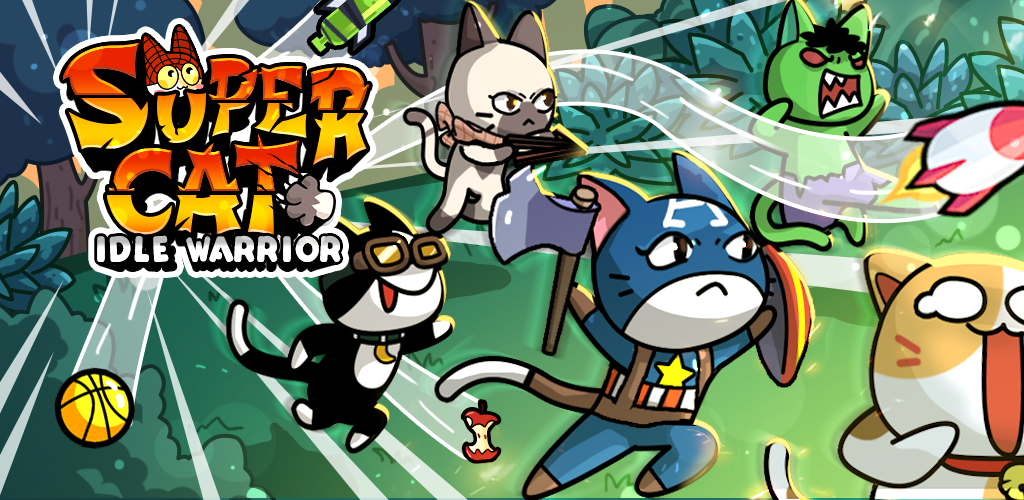 Banner of Super Cat-Idle Warrior 0.1.7