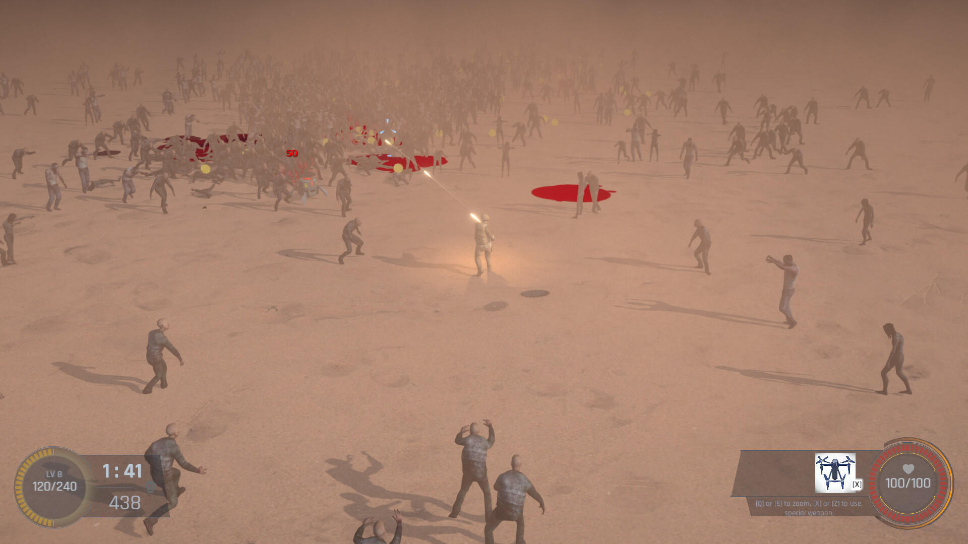 Zombie Battlefield Survivors screenshot game