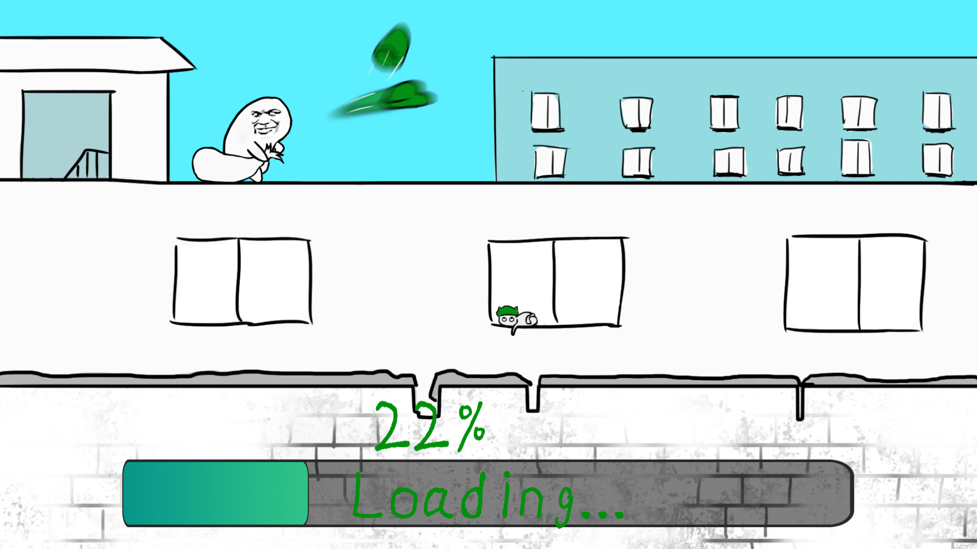 格林先生快跑 Game Screenshot