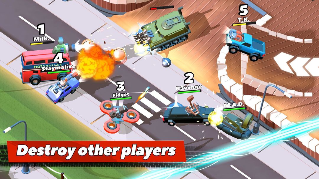 Crash of Cars ภาพหน้าจอเกม