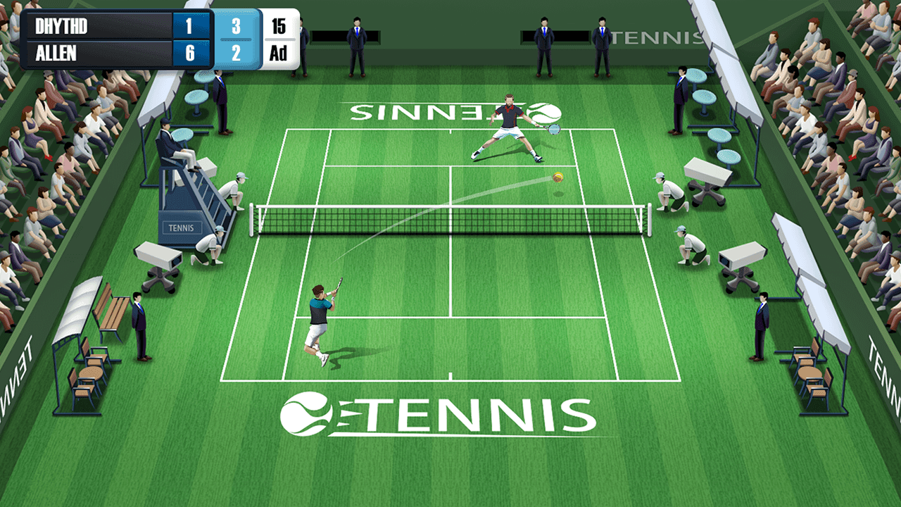 Screenshot 1 of Pocket-Tennis-Liga 2.2.25002