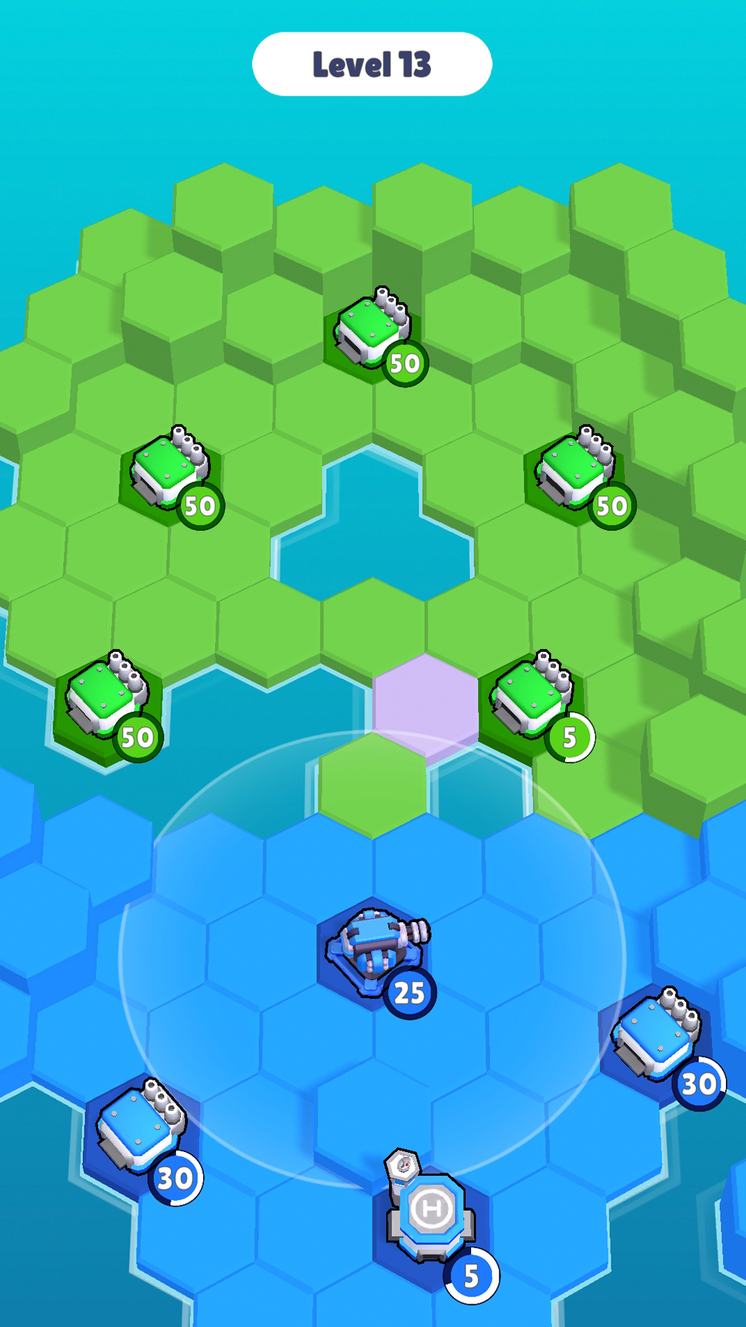 Screenshot of War Regions - Tactical Game